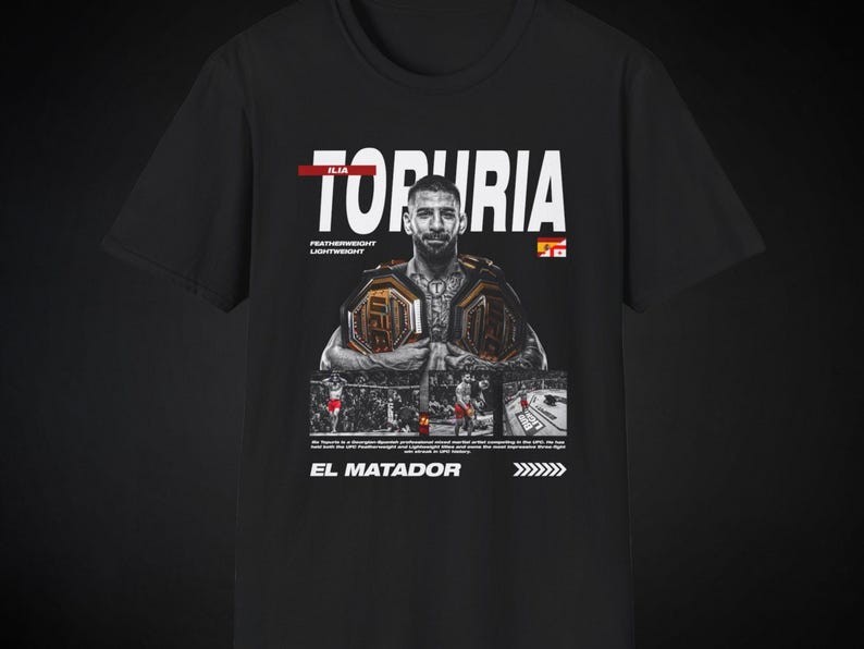 90s Bootleg Spanish Georgian MMA Fighter Vintage Graphic Tee T-Shirt