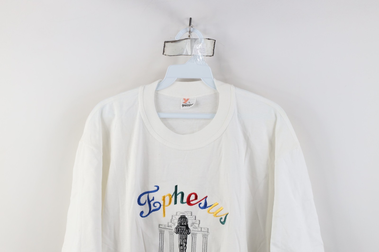 Vintage 90s Streetwear Mens Large Ephesus Turkey Turkiye Short Sleeve T-Shirt gallery