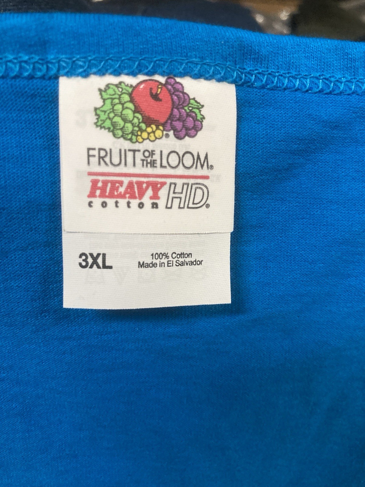 NWT, Fruit of the Loom HD Heavy Cotton Men's Tank Top T-Shirt, 3XL, Royal Blue gallery