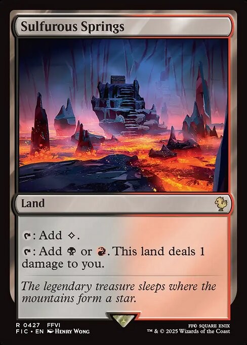 Sulfurous Springs 427 R Normal FIC MTG NM