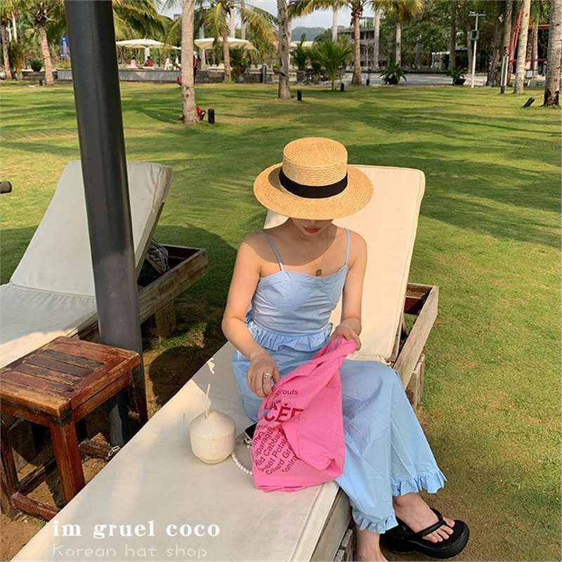 new Spring and Summer New Style Beach Hat for Seaside Vacation, Sun Protection, gallery