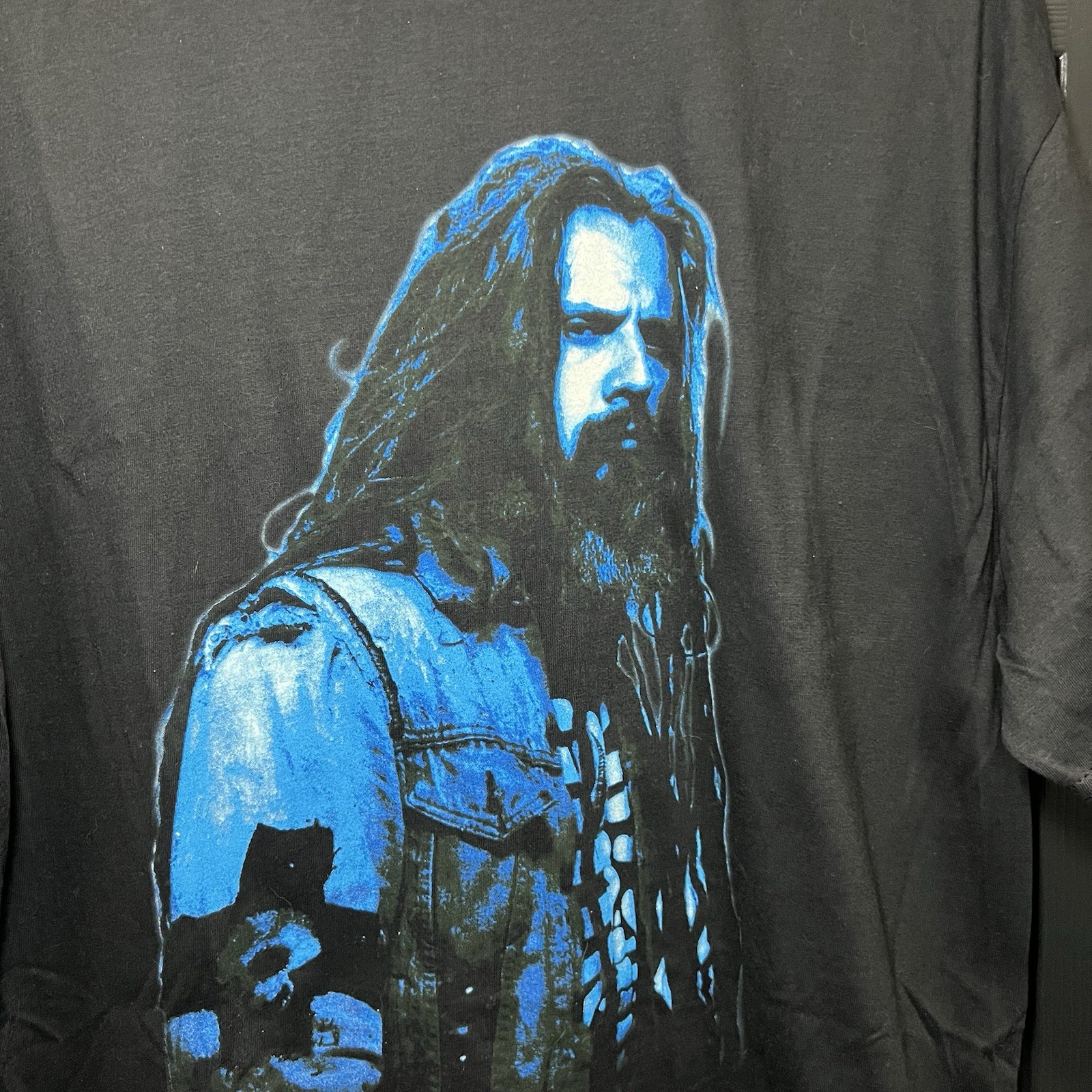 Vintage 2002 Rob Zombie Shirt XL Alstyle Diamond Star Demonoid Delux Y2K Metal gallery