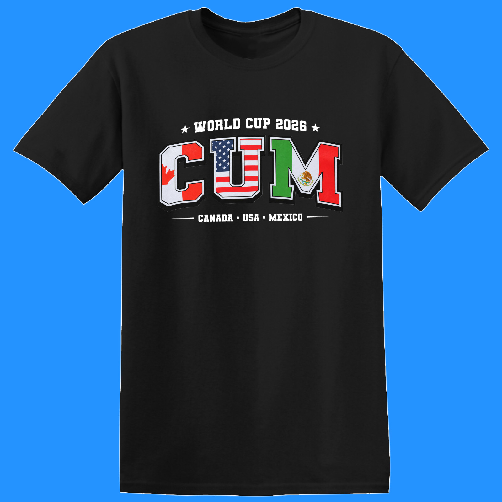 C.U.M Canada United States Mexico world cup fan graphic shirt 2026 gallery