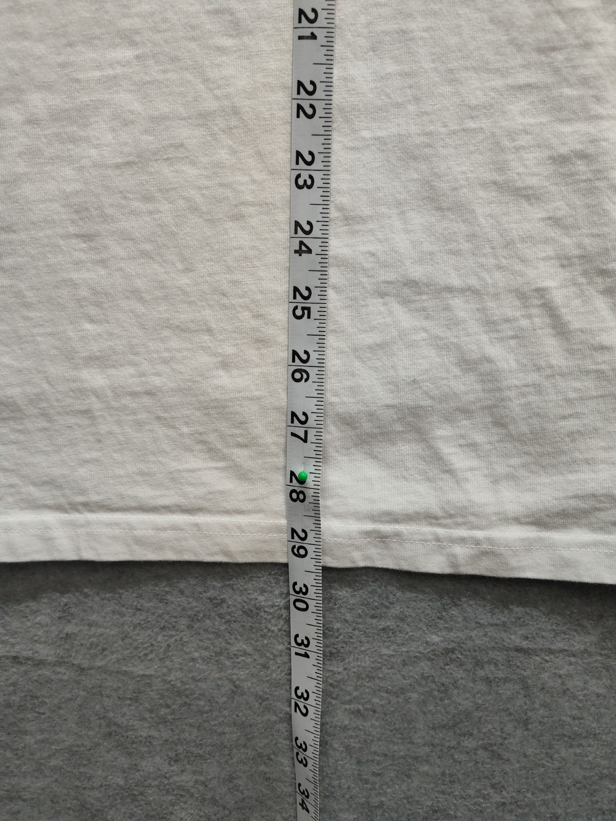 Ascolour Classic Men T Shirt L White Crew Neck Short Sleeve Graphic Logo Casual gallery