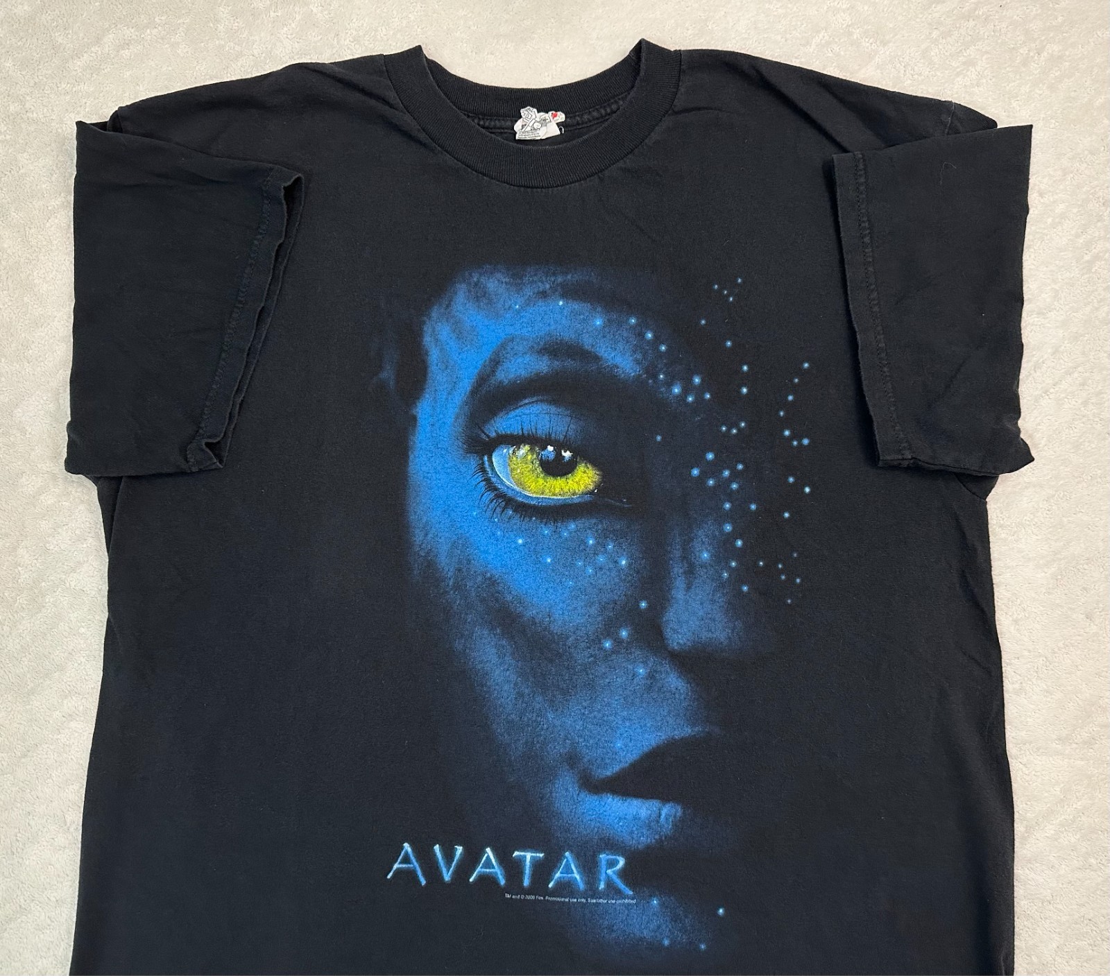 Vintage 2000s 2009 Avatar Movie RealD 3D Promotional Theatre Release T-Shirt XL gallery