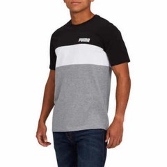 PUMA Men’s Short Sleeve Double Down Tee – Size / Design Varies