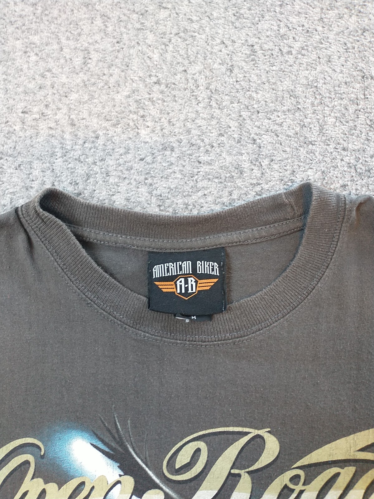 American Biker Open Roads Fords Motorcycles Cape Girardeau, Mo shirt Mens Medium gallery