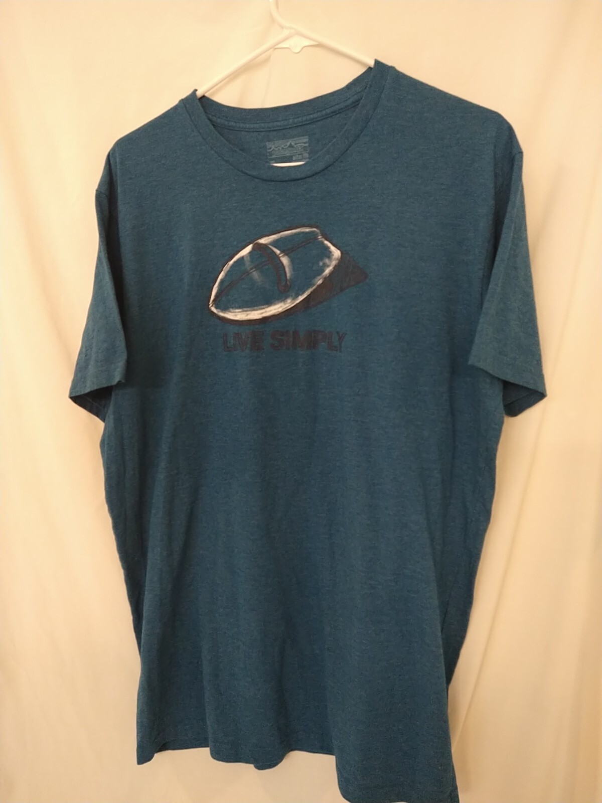 Patagonia Live Simply Men’s Shirt Blue Size Xl Used Free Shipping