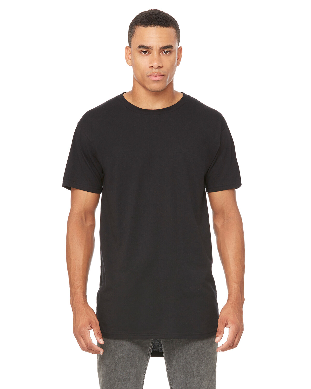 Bella + Canvas Men's Long Body Retail Fit Urban Short Sleeves T Shirt 3006 S-3XL gallery