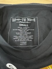 Death Note Misa Book Black T-Shirt SHONEN JUMP