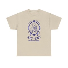 Zig Zag Rolling Papers Vintage 100% Cotton Unisex Heavy Cotton T-Shirt