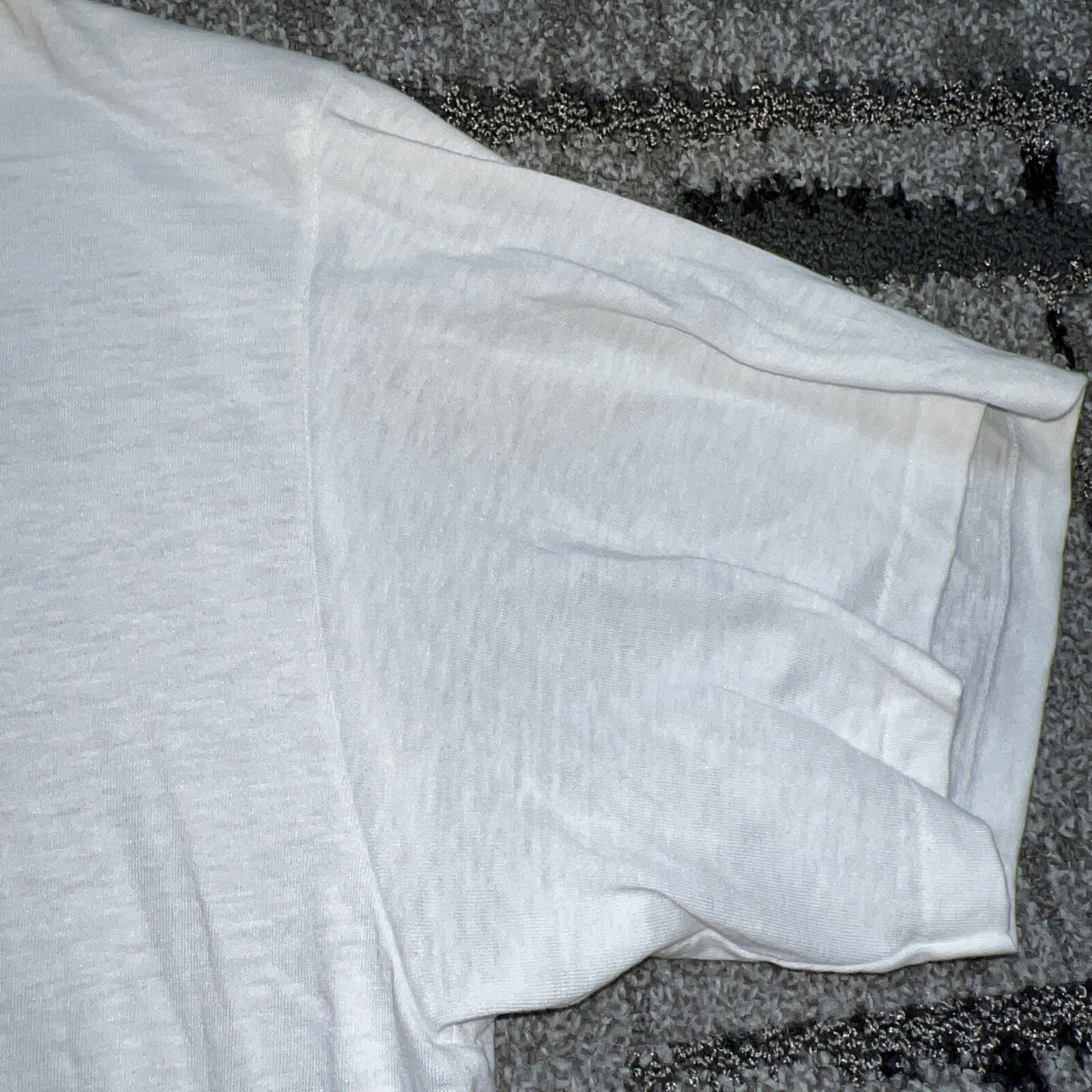 Vintage 80’s Handtex Acapulco Sun & Fun T-Shirt OSFA Beach White Single-Stitch gallery