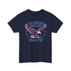 Tea Bagging England Since 1773 Patriotic Eagle 4Th Unisex T-Shirt