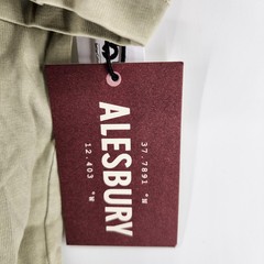 Alesbury Men’s Light Green Large Washed Heavyweight Relaxed Fit Tee NWT