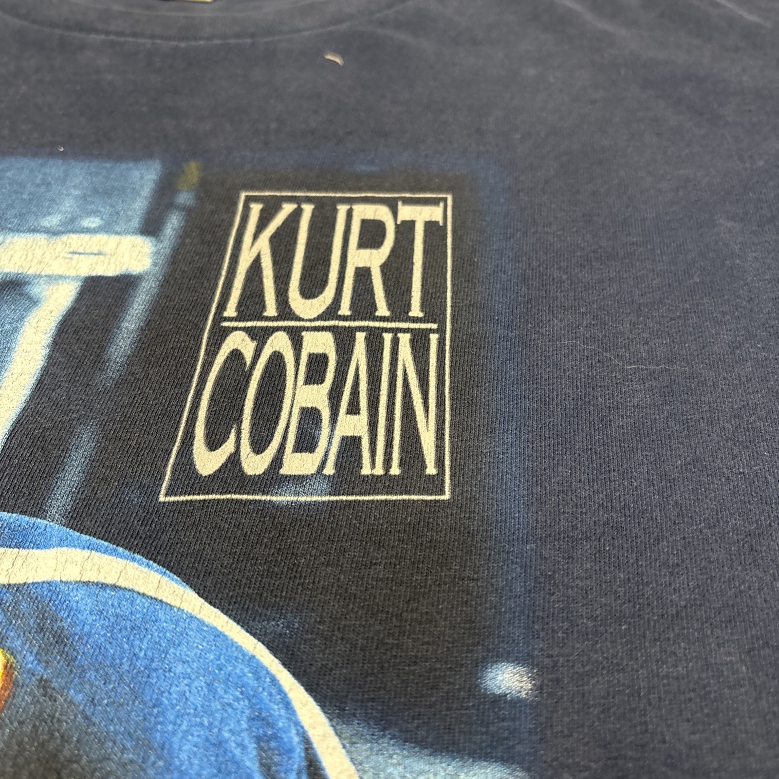 🔥VTG Y2K 2000s Kurt Cobain The End Of Music Nirvana Men’s L Size 21x27 gallery