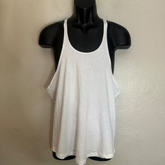 Ball Stringer Tank Top 20″ armpit to armpit Cotton blend No size or fabric tags
