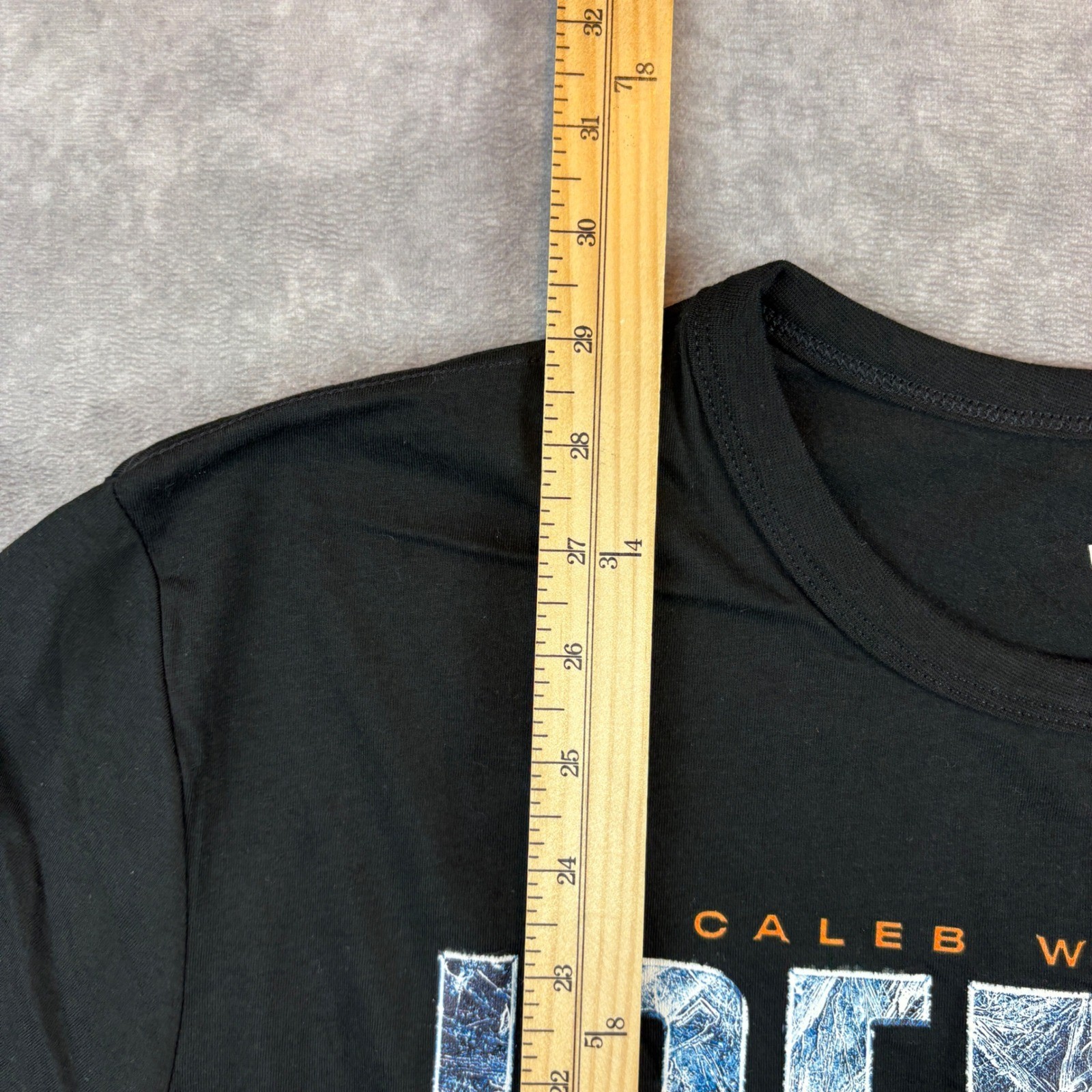 Chicago Bears Caleb Williams Graphic T-Shirt Mens Large Black Iceman Tee NWOT gallery