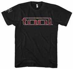 New Tool Band Shirt Red Logo Pattern Live Nation T-Shirt (SML-2XL) badhabitmerch