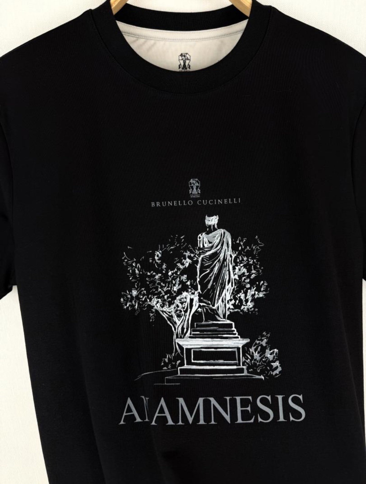 Brunello Cucinelli Black Mens T Shirt Size L gallery