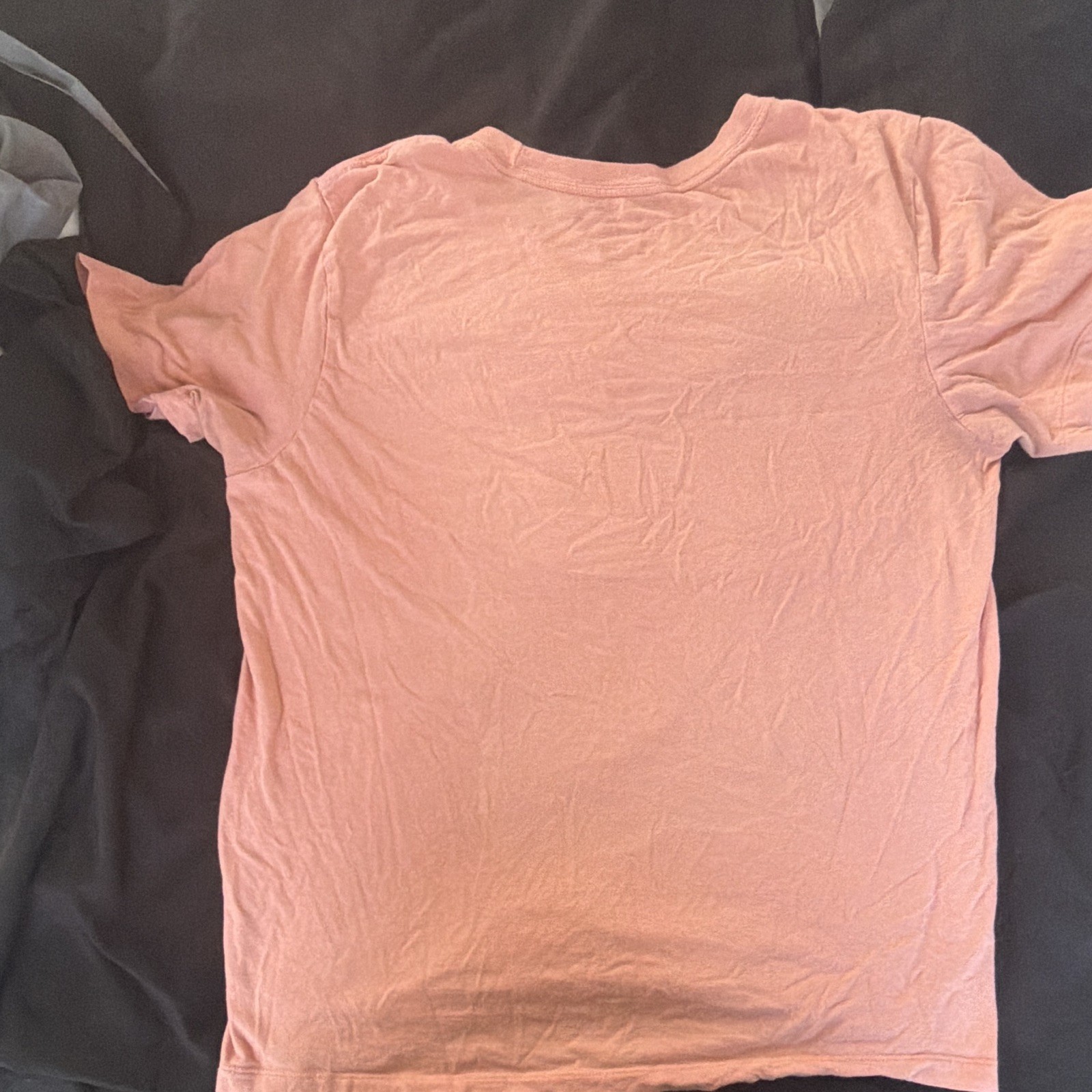 Nike Air Men’s Pink Graphic Print Logo Crew Neck Short Sleeve T-Shirt M gallery