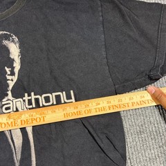 Marc Anthony Hanes Heavyweight Graphic T-Shirt Mens XL Black Short Sleeve Tee