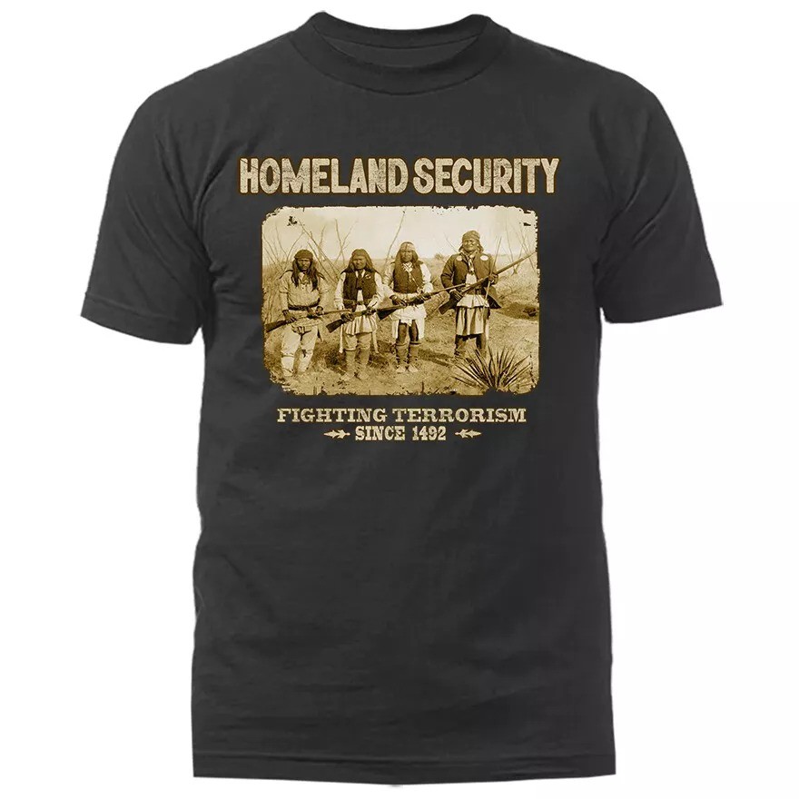 2025/Native American Fighting Terrorism Since 1492 2nd Amendment Gun T-shirt gallery