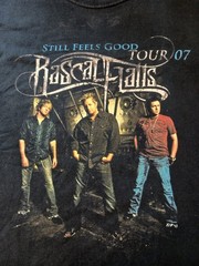 Rascal Flats 2007 “Still Feels Good” Tour Men’s 2XL Country Concert Band T-Shirt
