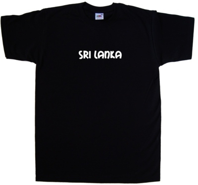 Sri Lanka text T-Shirt gallery