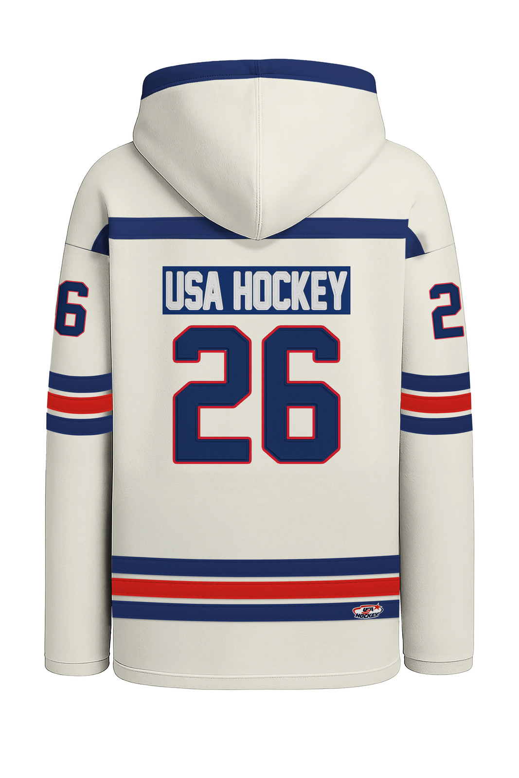 USA Hockey Shield 2026 Replica Jersey Vintage White Lace Hoodie gallery