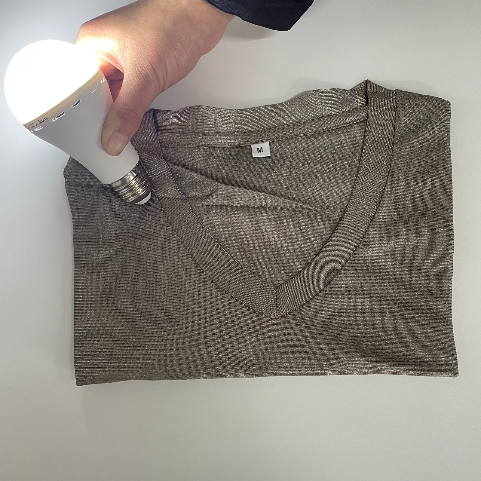 100% Pure Silver Fiber EMF RF Protection Long Sleeve Anti-Radiation T-Shirt gallery