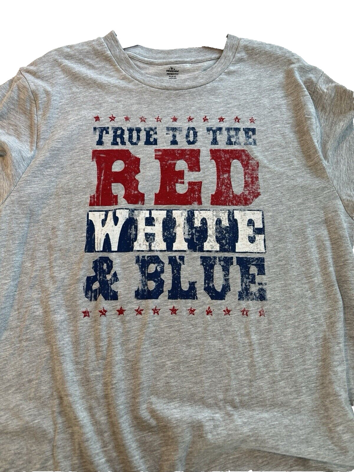 Patriotic True To The Red White & Blue Fourth of July T-Shirt Unisex, Size XL gallery