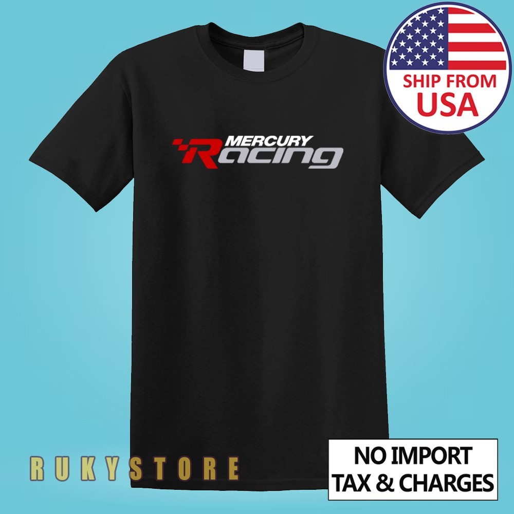Mercury Racing Men’s Black Size S-5XL