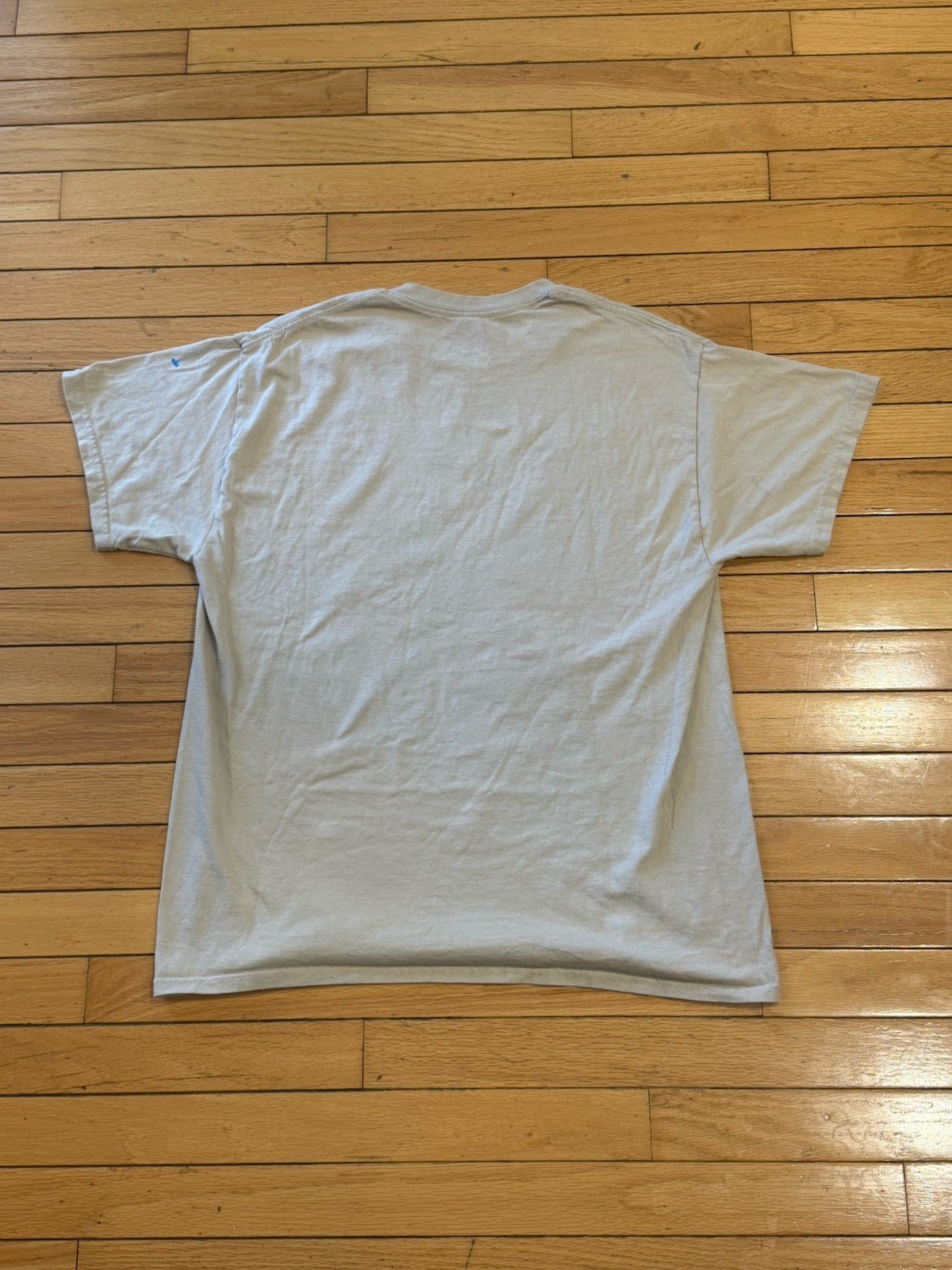 Unknown/NTH Abstract Graphic T-Shirt Beige Size Large Goth Grunge Streetwear gallery