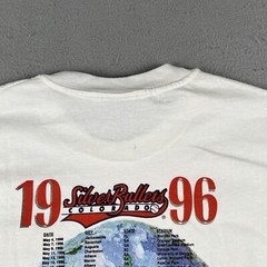 1996 Colorado Silver Bullets Shirt Men’s XL White Short Sleeve Double Sided