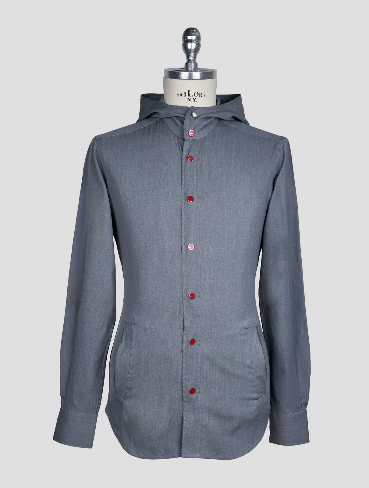 NEW KITON GRAY COTTON MARIANO EU 56 – US 46 – 2XL KME57