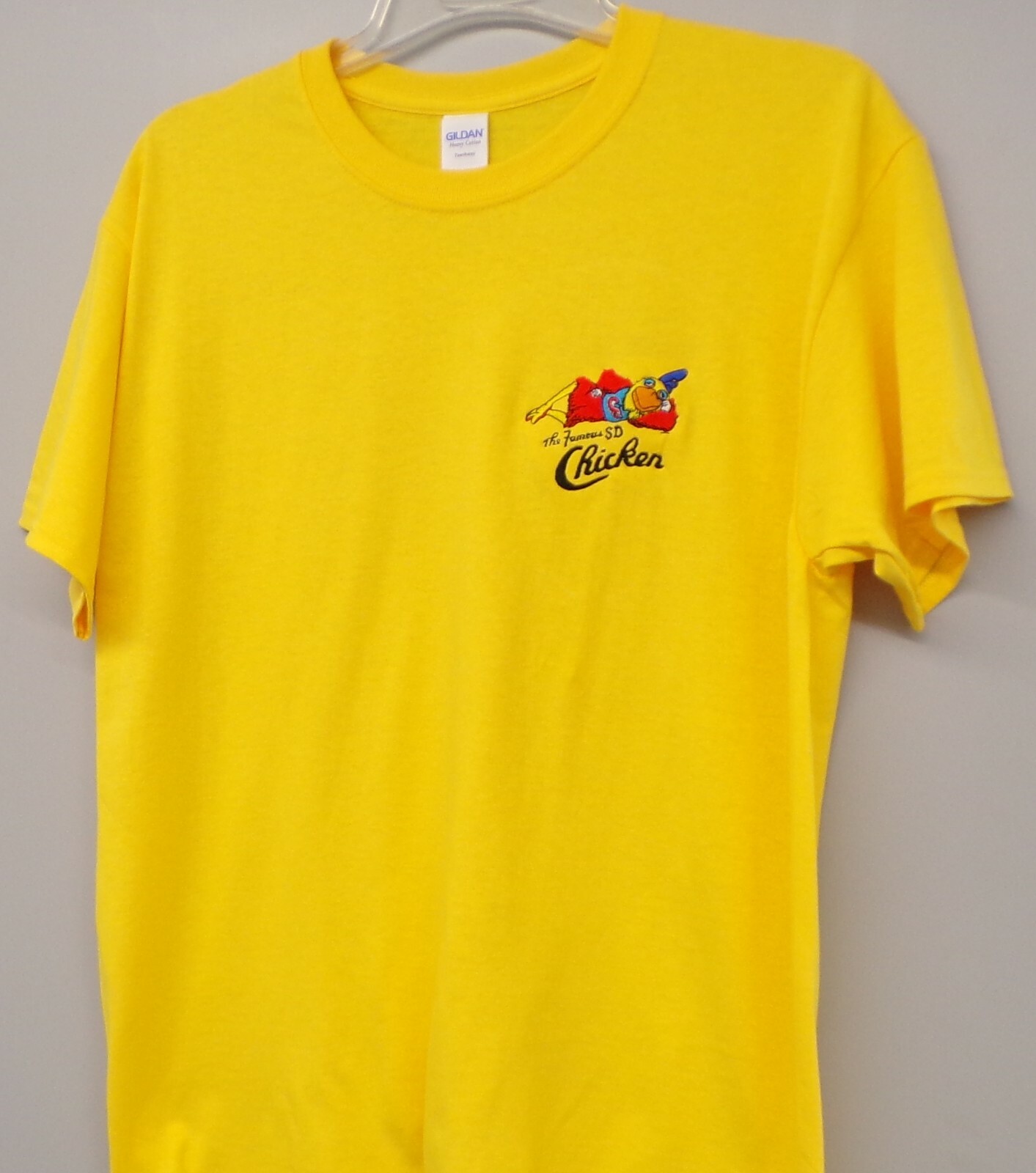The Famous San Diego Chicken Mascot Embroidered T-Shirt S-6XL, LT-4XLT New gallery