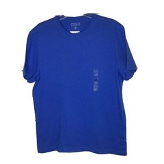 New Clubroom Performance Solid TShirt UPF 15 Palace Blue Men’s Large