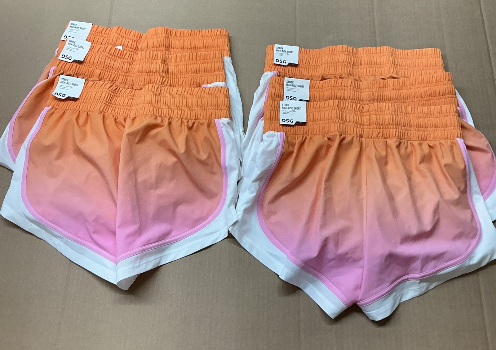 DSG Stride High Rise Short Lot Of 6 Size XS MSRP $168.00 Eby4288 gallery