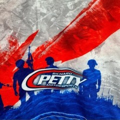 NASCAR Bubba Wallace #43 Red White & Blue Commemorative Shirt Medium