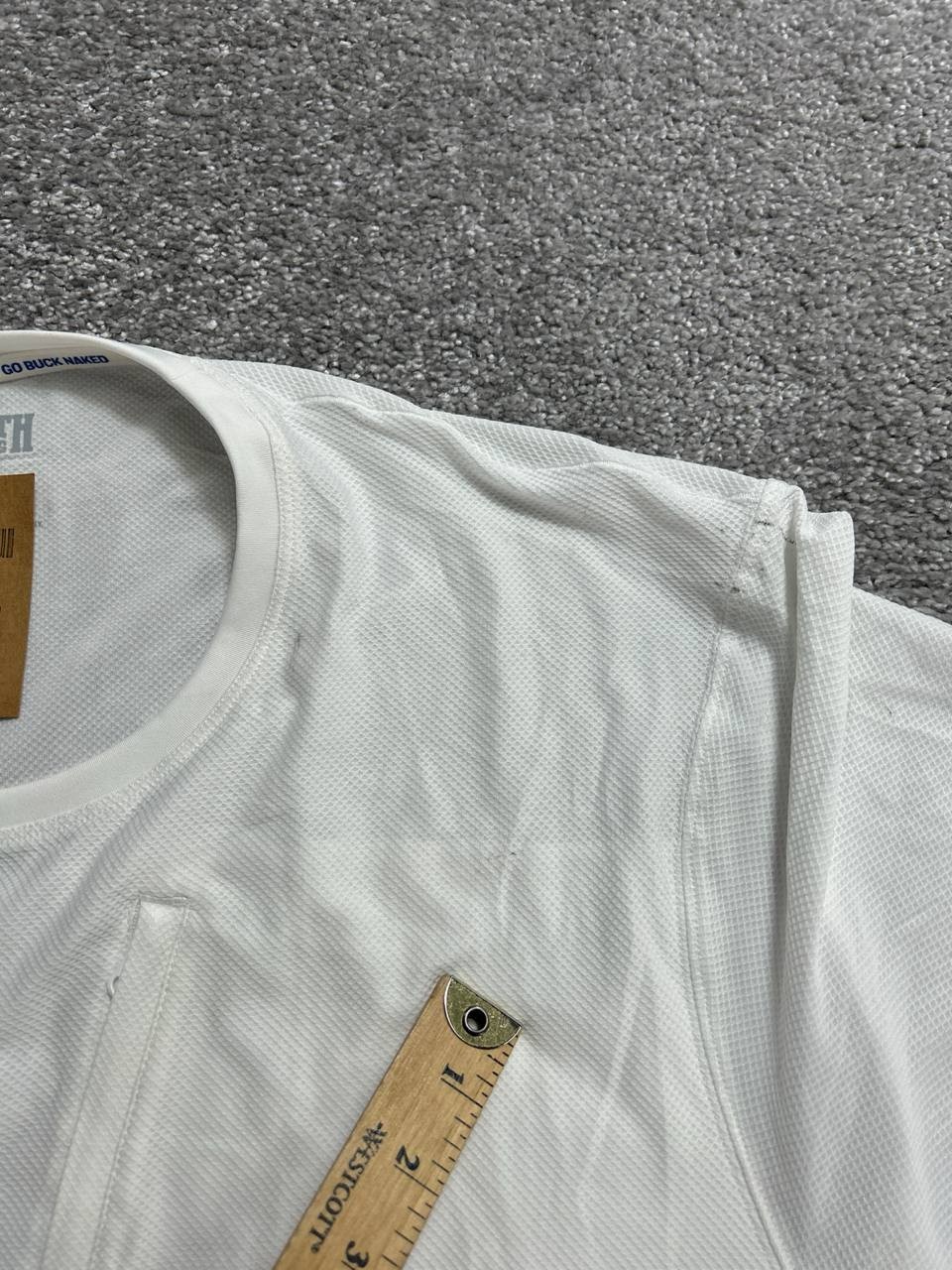 Duluth Trading Co Buck Naked Performance Travel Crew Undershirt Mens XXXL White gallery