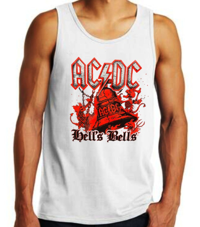 AC/DC Hell's Bells PUNK ROCK Band Tank Top (Multiple Colors) gallery