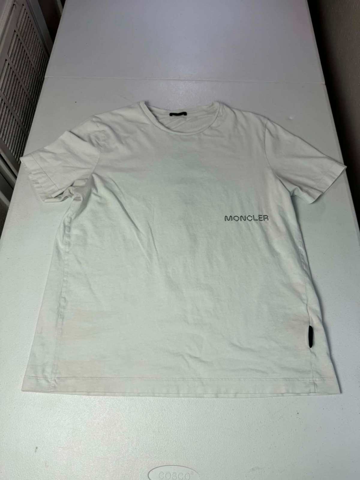 Used MONCLER Short sleeve cut sew sz M t shirt gallery