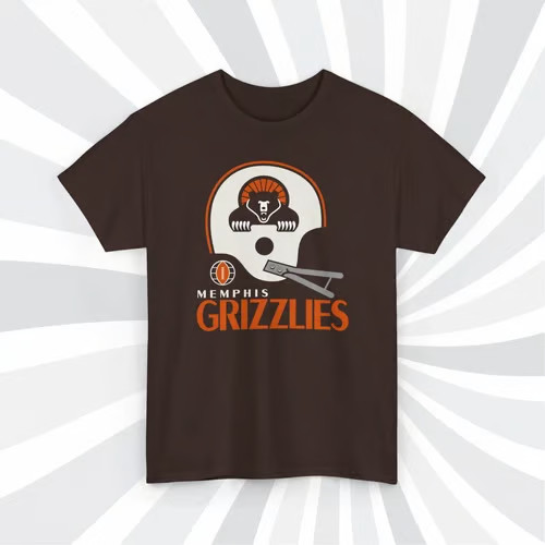 Memphis Southmen 1974 WFL Football Helmet T-Shirt – Csonka Warfield & Kiick