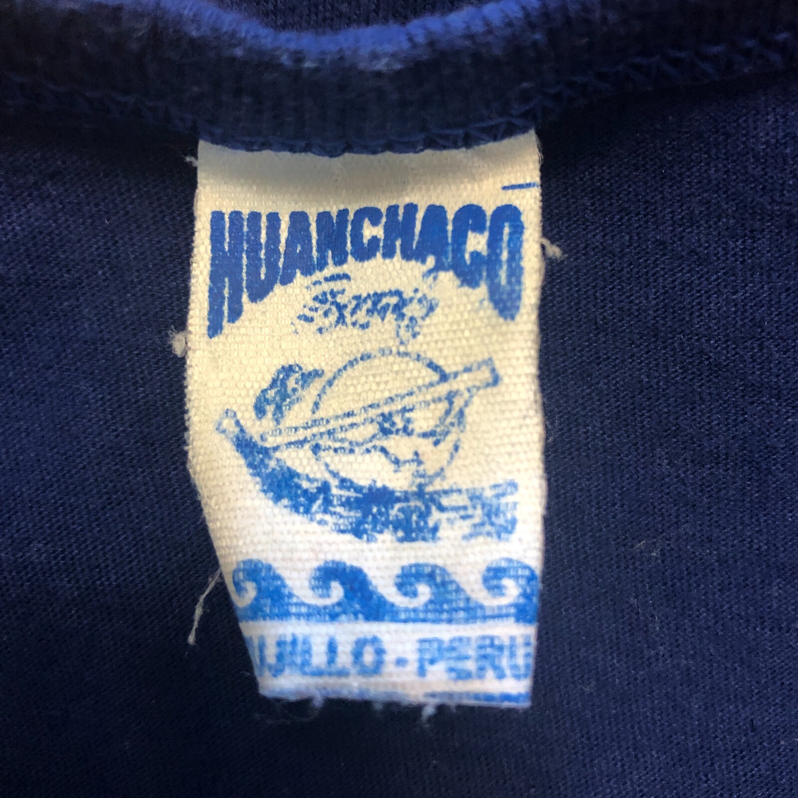 vtg 90s Huanchaco SURF Tank Top Sz Muscle Shirt Trujilla Peru Beach Sunset gallery