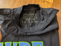 SUPERRRADICAL LOGO TEE-M-EXCELLENT CONDITION