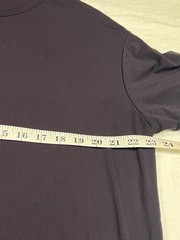 CADTUOS Men’s L Black Bamboo Blend Activewear T-Shirt Soft Stretch Athletic Tee