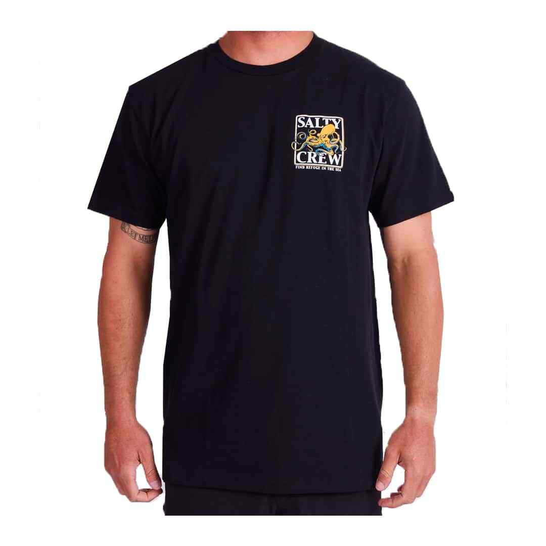 Salty Crew "Ink Slinger" Short Sleeve Tee (Black) T-Shirt gallery