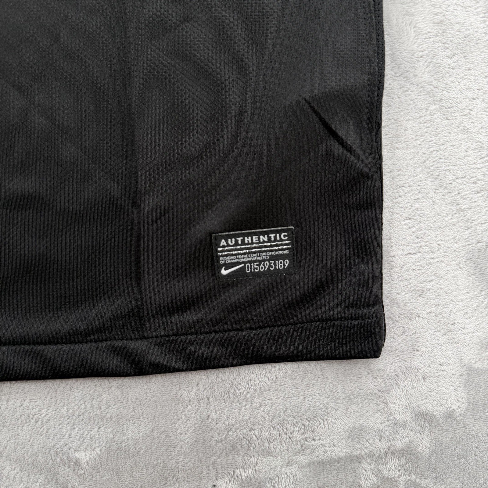 Nike FC Barcelona 2011/2012 Away Football Soccer Jersey Black Mens Size XL gallery