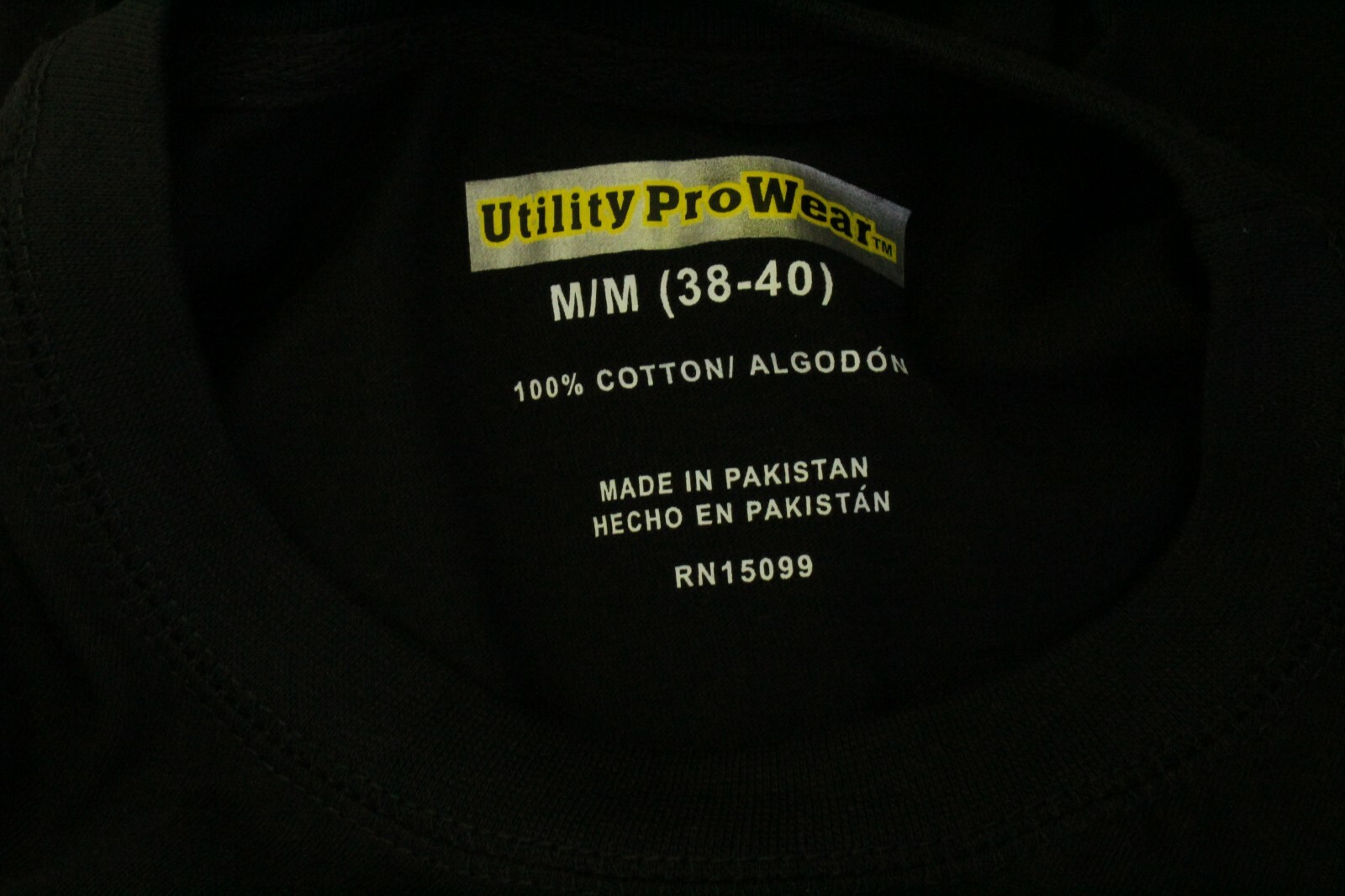Utility Pro Wear Men's Black Long Sleeve Shirt Size M (38-40) gallery
