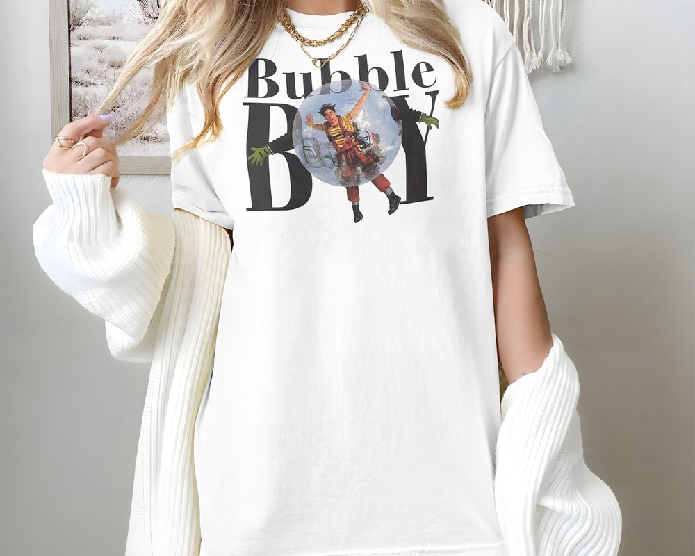 Bubble Boy V1 Color TShirt Vintage 8 colors TShirt DTG Print SIZES S-5XL